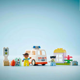 LEGO DUPLO Ambulance & Driver Set Building Kit For Ages 2+